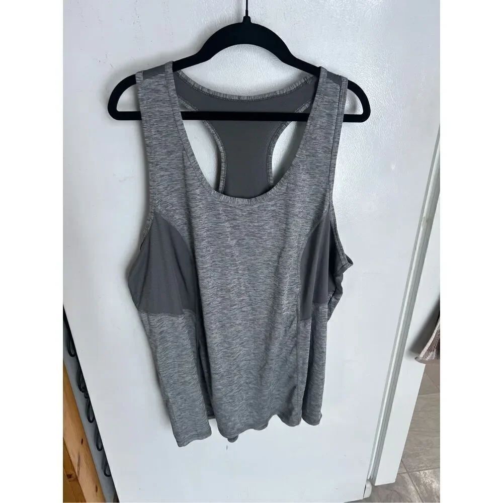XersionāGrey Essential Performance Tank Top Womanās SizeāXXL